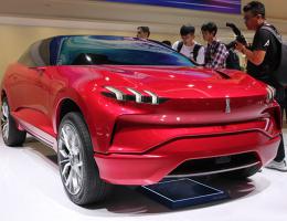 中国品牌长城WEY品牌在法兰克福车展首发XEV概念车